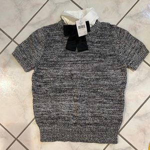 Kate Spade sweater with detachable collar S